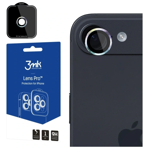 Szkło hartowane 3MK Lens Protection Pro do aparatu iPhone Air w kolorach tęczy