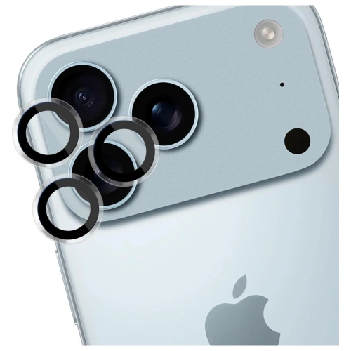 Szkło hybrydowe 3MK Lens Protection Pro w zestawie do aplikacji, łatwe w użyciu