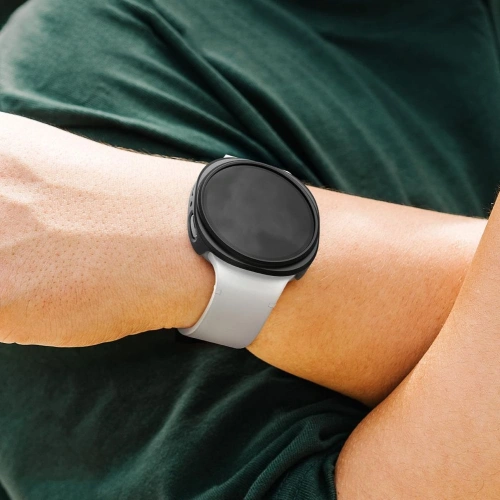 Samsung Galaxy Watch 8 40mm z nakładką Ringke Slim, prezentujący elegancki wygląd.