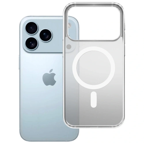 Zbliżenie na etui 3MK Frosty MagCase, pokazujące teksturę materiału.