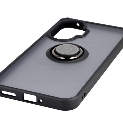 Etui Bizon Case Hybrid Ring z bliska, z widocznymi detalami wykończenia