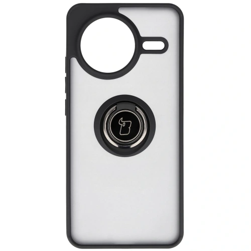 Zbliżenie na etui Bizon Case Hybrid Ring, ukazujące jego hybrydowy materiał