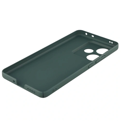 Etui Bizon Case zamontowane na telefonie Realme GT 7, prezentujące jego elegancki wygląd.