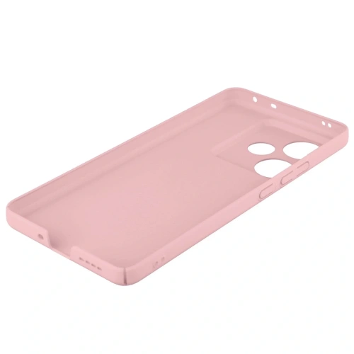 Etui Bizon Case na tle białym, prezentujące elegancki różowy kolor.