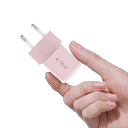 Ładowarka Tech-Protect NCM25 w akcji, ładowująca urządzenie mobilne.