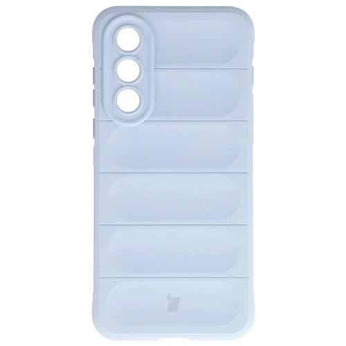 Zbliżenie na materiał TPU etui Bizon Case Tur, zapewniające ochronę telefonu.