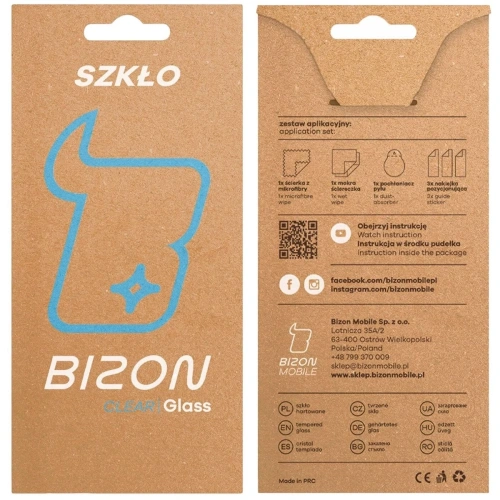 Zbliżenie na szkło hartowane, ukazujące jego gładką powierzchnię i brak ramki montażowej.