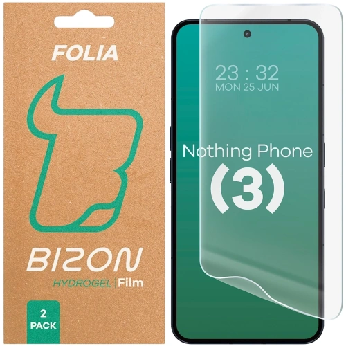 Folia hydrożelowa Bizon Glass Hydrogel Front Duo na ekran Nothing Phone (3)