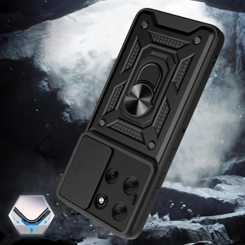 Etui Tech-Protect Camshield Pro w ręce użytkownika, pokazujące jego smukły design