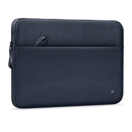Szczegółowy widok torby Tech-Protect Sleeve z zamkiem błyskawicznym.
