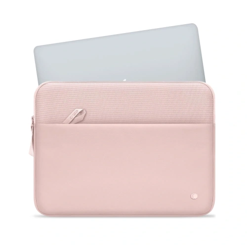 R&oacute;żowa torba na laptopa Tech-Protect Sleeve, doskonała do szkoły i pracy