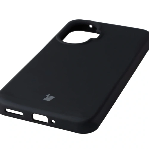 Xiaomi POCO F7 z etui Bizon Soft Case w czarnym kolorze