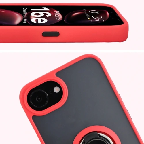 Etui Bizon Case Hybrid Ring na tle białym, eksponujące jego design