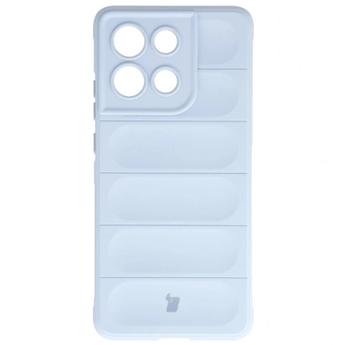 Etui Bizon Case Tur z materiału TPU, idealnie dopasowane do Moto G86 5G