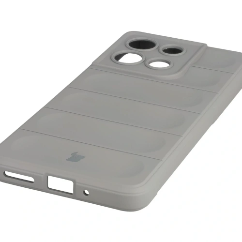 Etui Bizon Case Tur z bliska, ukazujące detale i wycięcia na porty.