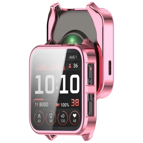 Etui Bizon Case Watch Felipe w kolorze różowym, idealne do Garmin Venu X1
