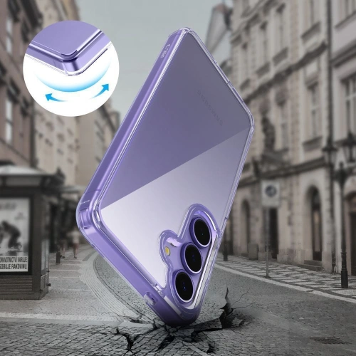 Widok etui Tech-Protect Flexair Hybrid z boku, pokazujący jego smukły kształt.