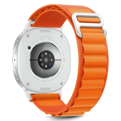 Pasek Tech-Protect Nylon Pro w pomarańczowym kolorze do Samsung Galaxy Watch 8