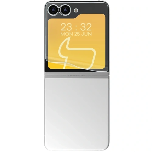 Widok folii matowej Bizon Glass Film z bliska, ukazujący teksturę materiału.