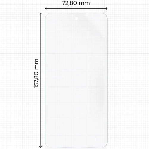 Zestaw folii matowych Bizon Glass Film Sun Duo, z bliska, pokazujący detale.