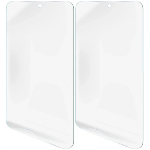 Zbliżenie na folię matową Bizon Glass Film na telefonie Xiaomi POCO F7