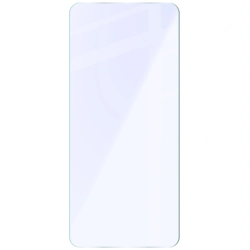 Szkło hybrydowe Bizon Glass Mule zamontowane na telefonie Vivo V50 5G.