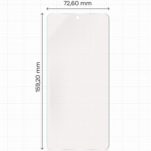 Zestaw folii matowej Bizon Glass Film Sun, zawierający jedną sztukę.