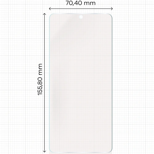 Zestaw folii matowej Bizon Glass Film Sun, idealny do ochrony Xiaomi POCO X7 Pro.