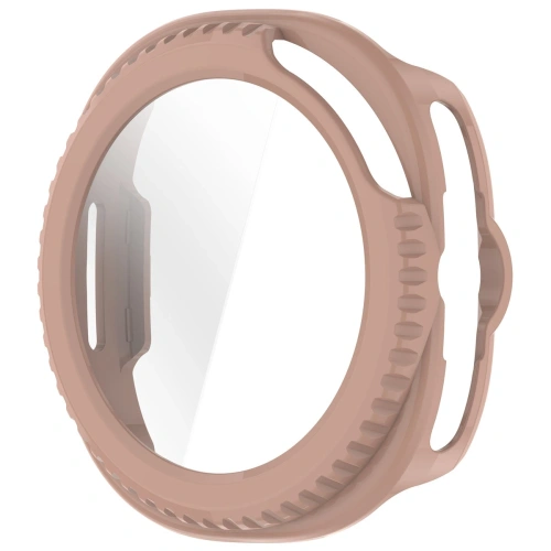 Detale etui Bizon Case+Glass Watch, ukazujące wysoką jakość materiałów.