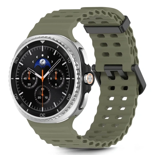 Pasek Tech-Protect IconBand Pro w kolorze army green na Samsung Galaxy Watch 8