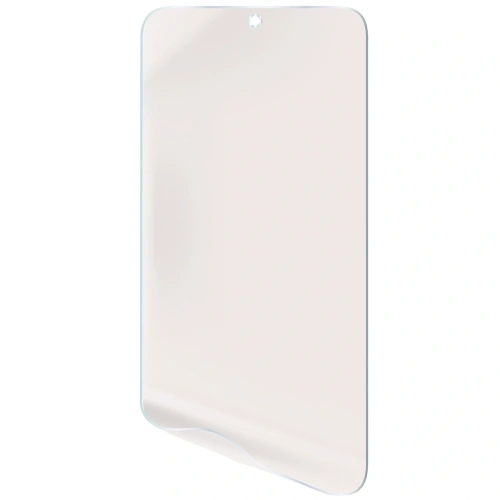 Zbliżenie na folię ochronną Bizon, dopasowaną do modelu Galaxy M35 5G.