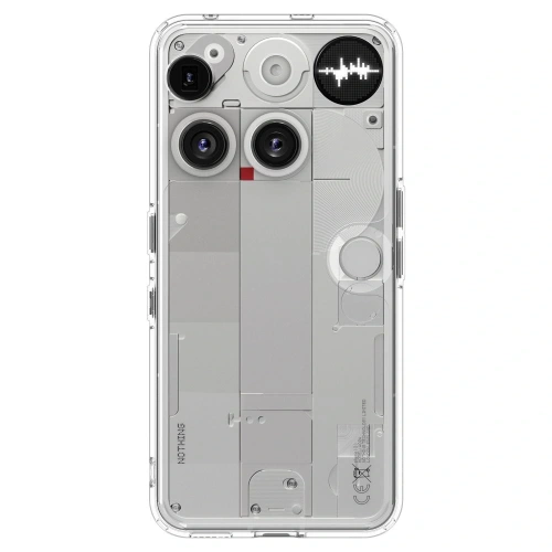 Etui Spigen Ultra Hybrid na Nothing Phone 3, chroniące telefon przed zarysowaniami.