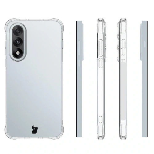 Przezroczyste etui Bizon Case na OnePlus Nord 5, idealne do codziennego użytku.