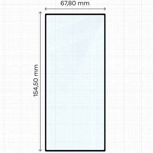 Zestaw BIZON Edge Pack z szkłem na aparat, idealny do Samsung Galaxy Z Fold7