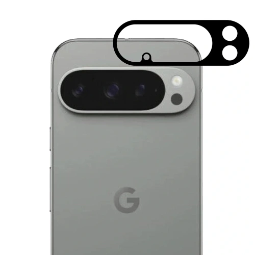Szkło na aparat Bizon Glass, doskonałe dopasowanie do Google Pixel 10 Pro.
