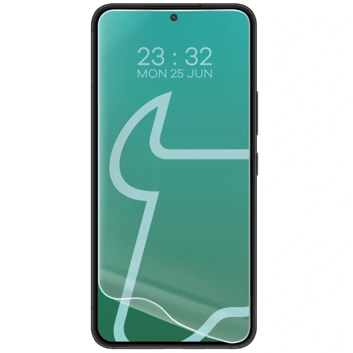 Zbliżenie na folię hydrożelową Bizon, ukazujące jej elastyczność i jakość