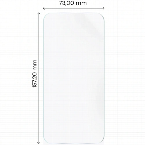 Zbliżenie na folię ochronną Bizon Glass Hydrogel, idealną do Google Pixel 6 Pro