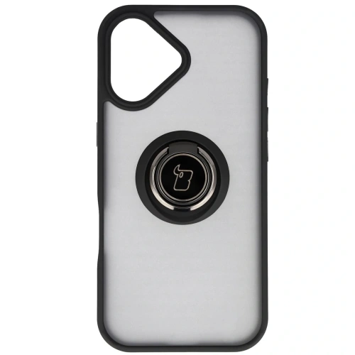 Widok z tyłu etui Bizon Case Hybrid Ring, ukazujący jego stylowy design.