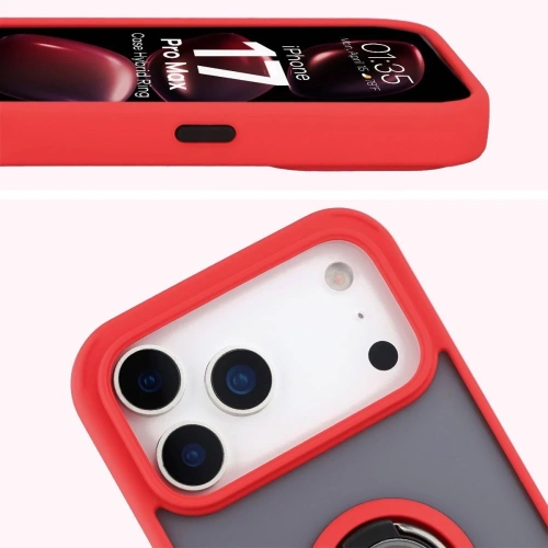 Etui Bizon Case z widokiem na wycięcia na porty i przyciski dla iPhone 17 Pro Max