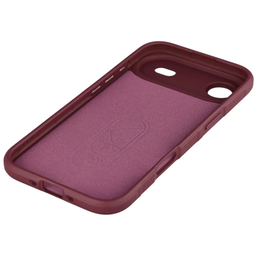 Etui Bizon Case Tur na Apple iPhone 17, z bliska, pokazujące detale.