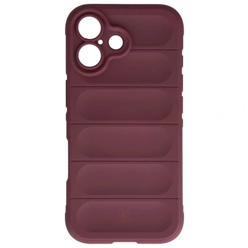 Zbliżenie na etui Bizon Case Tur, pokazujące szczegóły materiału TPU.