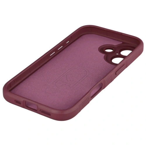 Widok etui Bizon Case Tur z boku, ukazujący precyzyjne wycięcia na porty.