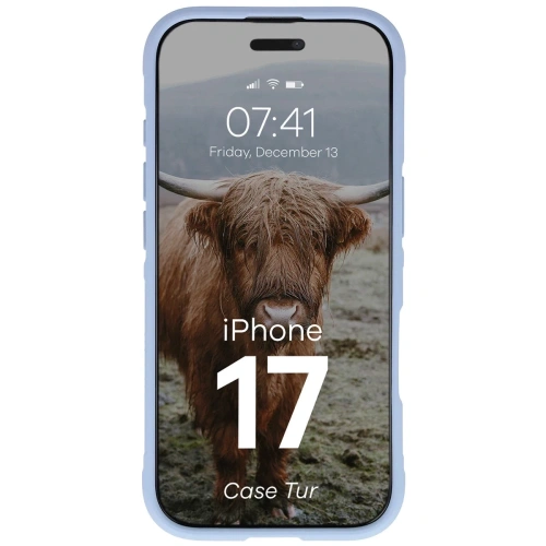 Pancerne etui Bizon Case Tur na tle minimalistycznym, podkreślające jego kolor