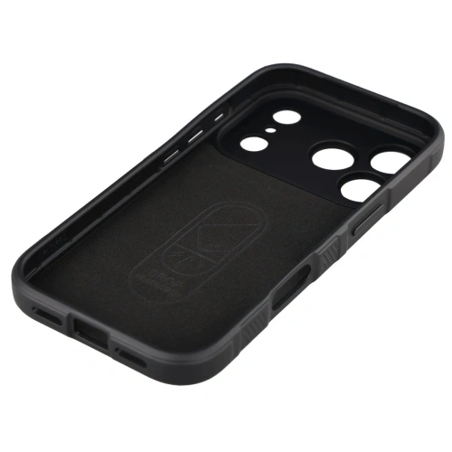 Widok etui Bizon Case Tur z boku, pokazujący jego solidną konstrukcję.