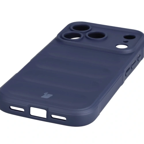 Widok etui Bizon Case Tur z bliska, pokazujący detale i wycięcia