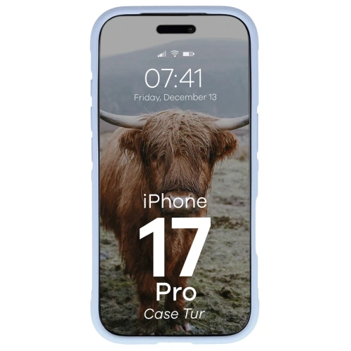 Etui Bizon Case Tur w jasnoniebieskim odcieniu, idealne dla aktywnych użytkowników