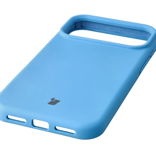 Etui Bizon Soft Case zamontowane na Apple iPhone 17 Pro Max.