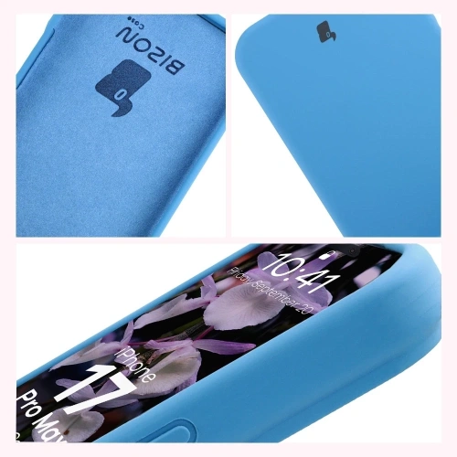 Detale etui Bizon Soft Case, w tym precyzyjne wycięcia na porty.