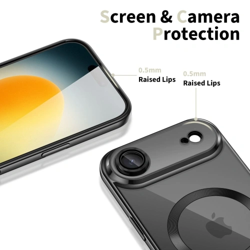 Zbliżenie na etui Tech-Protect MagFlex, ukazujące detale materiału.