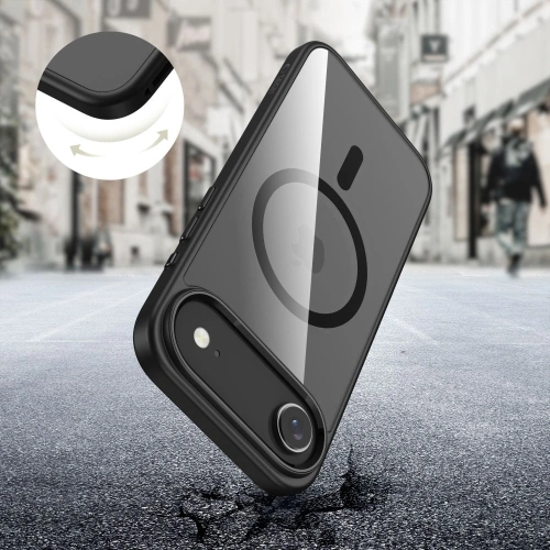 Widok etui Tech-Protect z funkcją MagSafe, z telefonem iPhone Air w środku